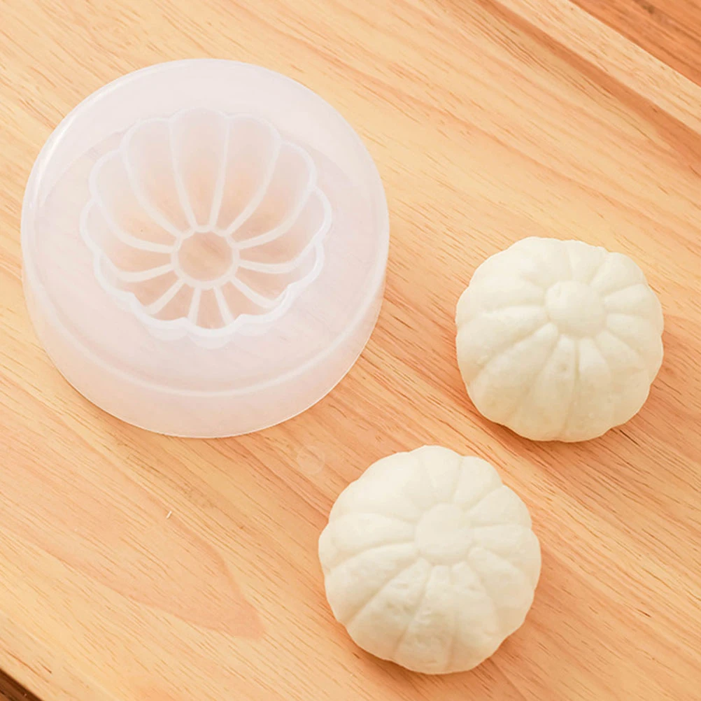 

3 Pcs Baozi Mold Kitchen Tool Plastic Steamed Stuffed Bun Maker Creative Shape Easy Use Safe Material Perfect Gift