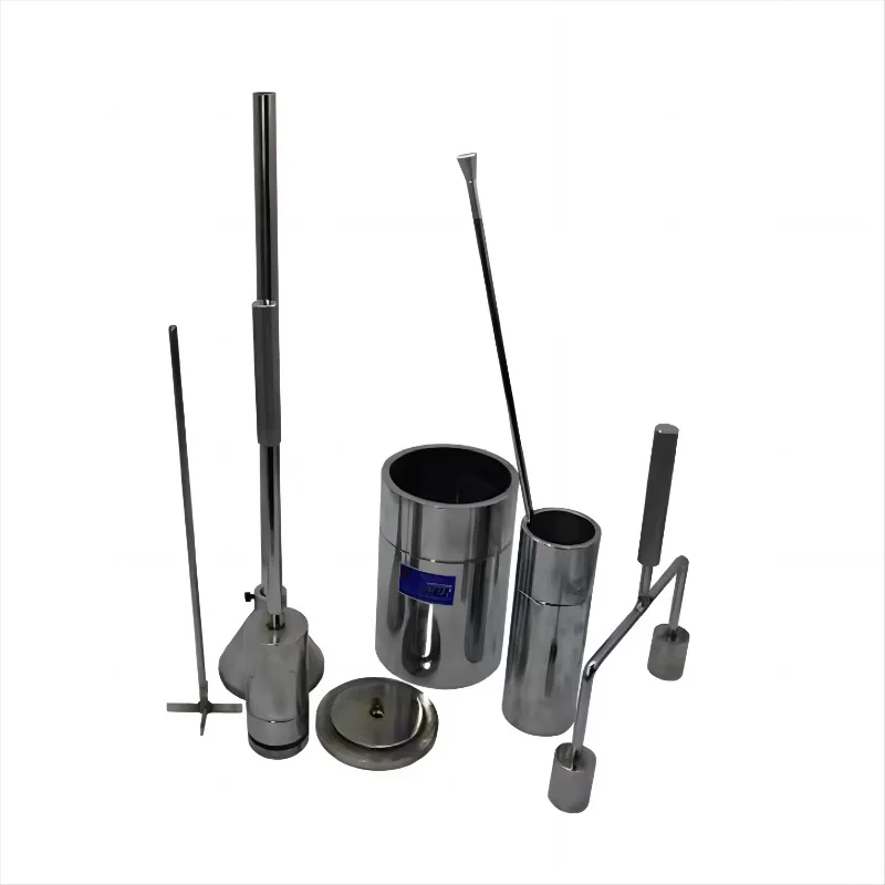 New Manual Relative Density Testing Apparatus for Soil Compaction Analysis