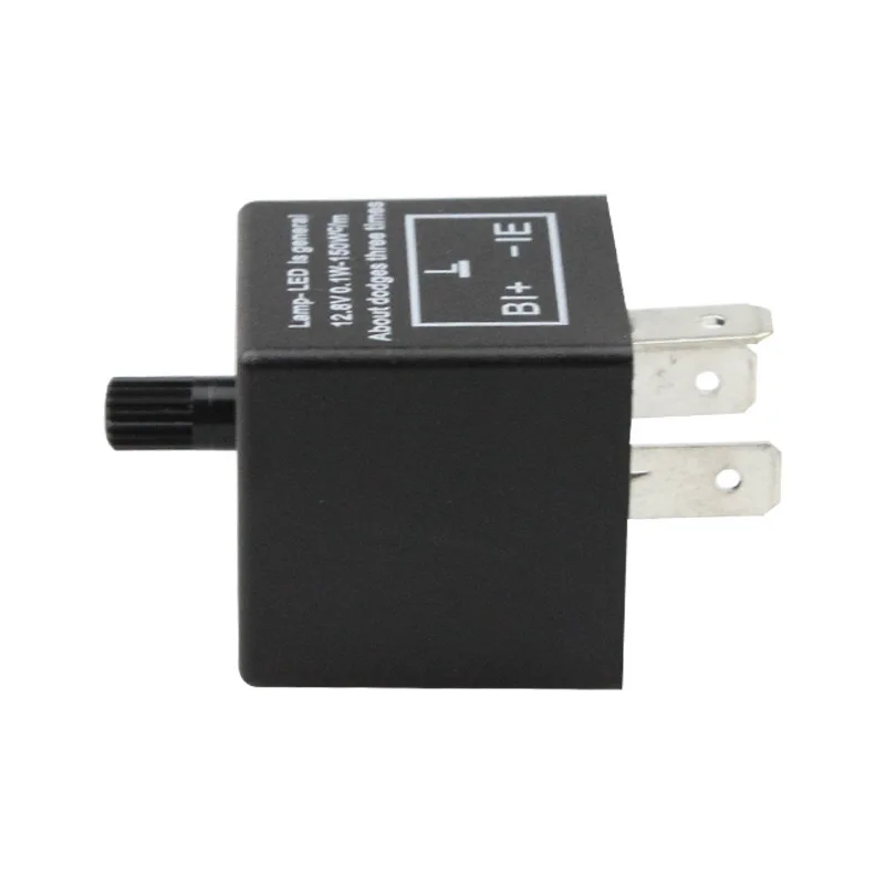 LED Flasher Relay DC 12V 3 Pin CF13 Car Motorcycle Turn Signal Light Indicator Electronic Flasher Relay Accessories