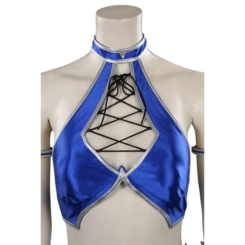 qq273Mortal Kombat Cosplay Kostüm KATANA Outfits Frauen Anime Spiel Halloween Karneval Partei Rolle Spielen Kleidung Damen Mode