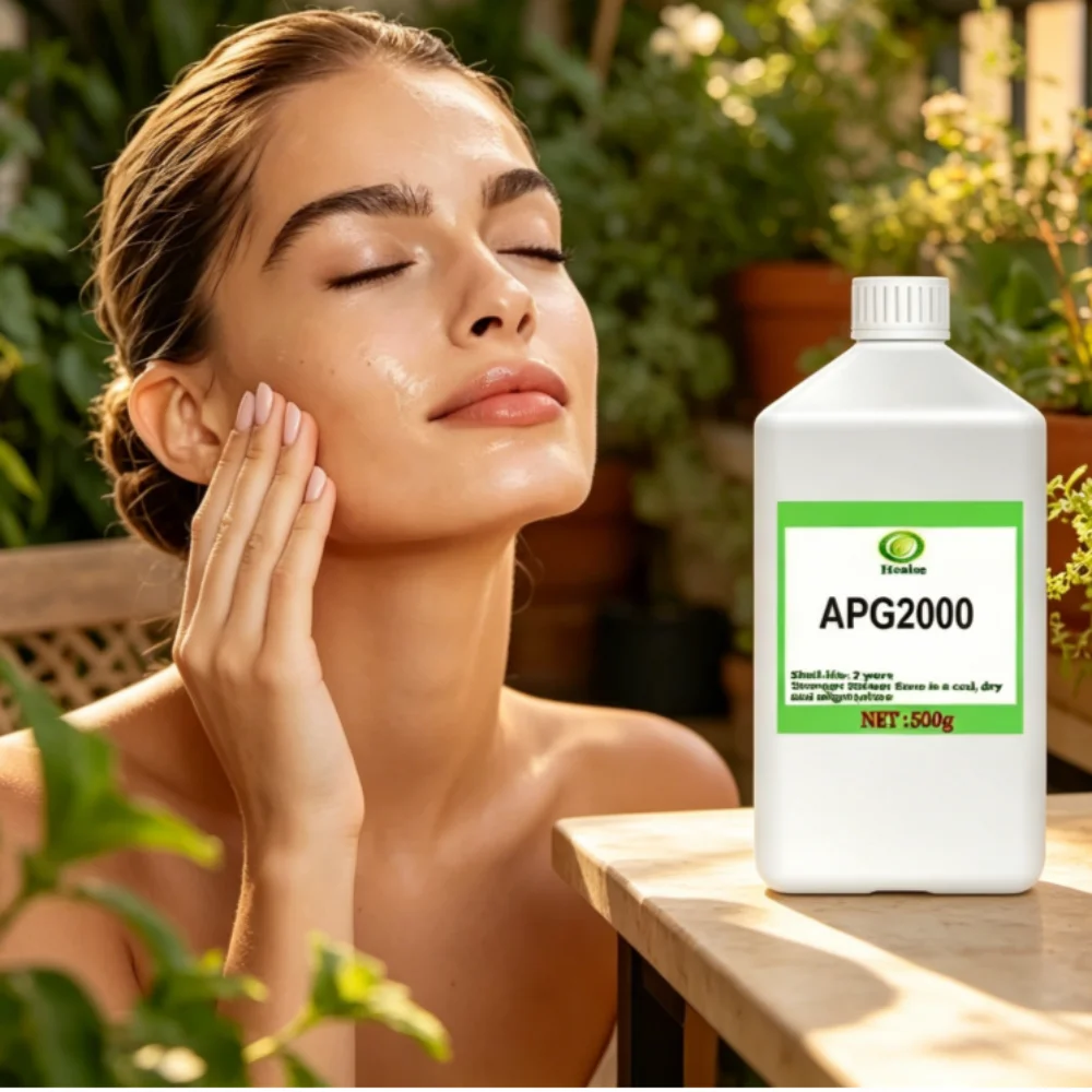 Decyl Glucoside APG2000 Cosmetic Grade Surfactant for Skin Hair Cleaning Facial Cleanser / Shower Gel Decyl Glucoside Bulk