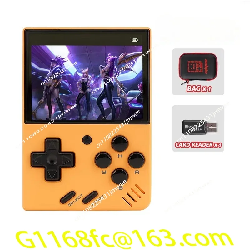 128 GramsMini V4 Portable Retro Handheld Game Console with 2.8-inch High-definition IPS Screen, Gift Car Reader and Storage part