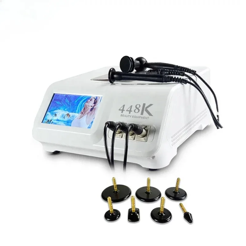 

INDIBA CET 448K Factory Firming Anti-Aging Beauty Machine Short Wave Diathermy Fat Burning Body Care Physiotherapy Device