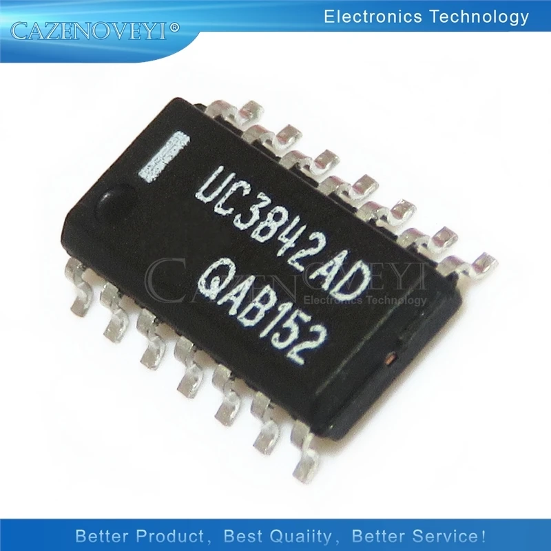 10pcs/lot UC3842AD UC3842D UC3842 SOP-14 In Stock