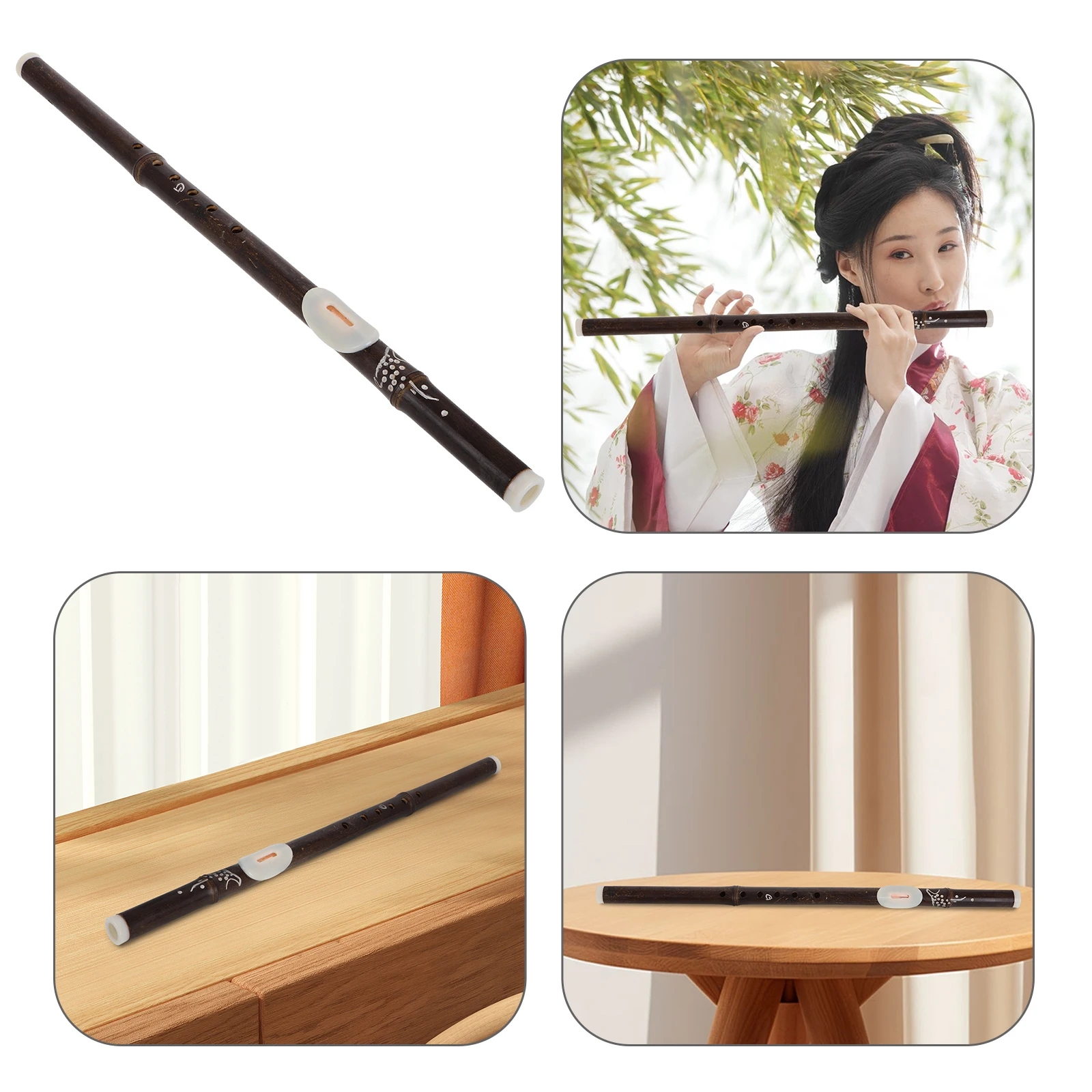 

Bawu Musical Instruments Chinese Wind Flute for Kids Cucurbit Beginner Flutes Cross Blow Bau