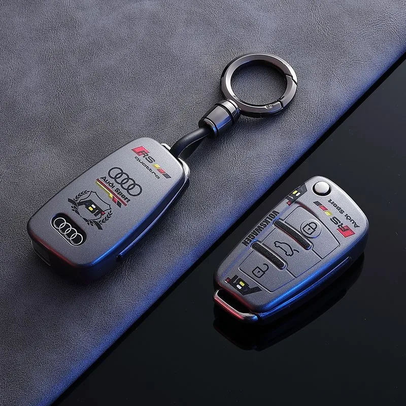 

TPU Car Remote Key Case Cover Shell for Audi A3 8L 8P A4 B6 B7 B8 A6 C5 C6 4F RS3 Q3 Q7 TT 8L 8V S3 Key Fob Shell Accessories