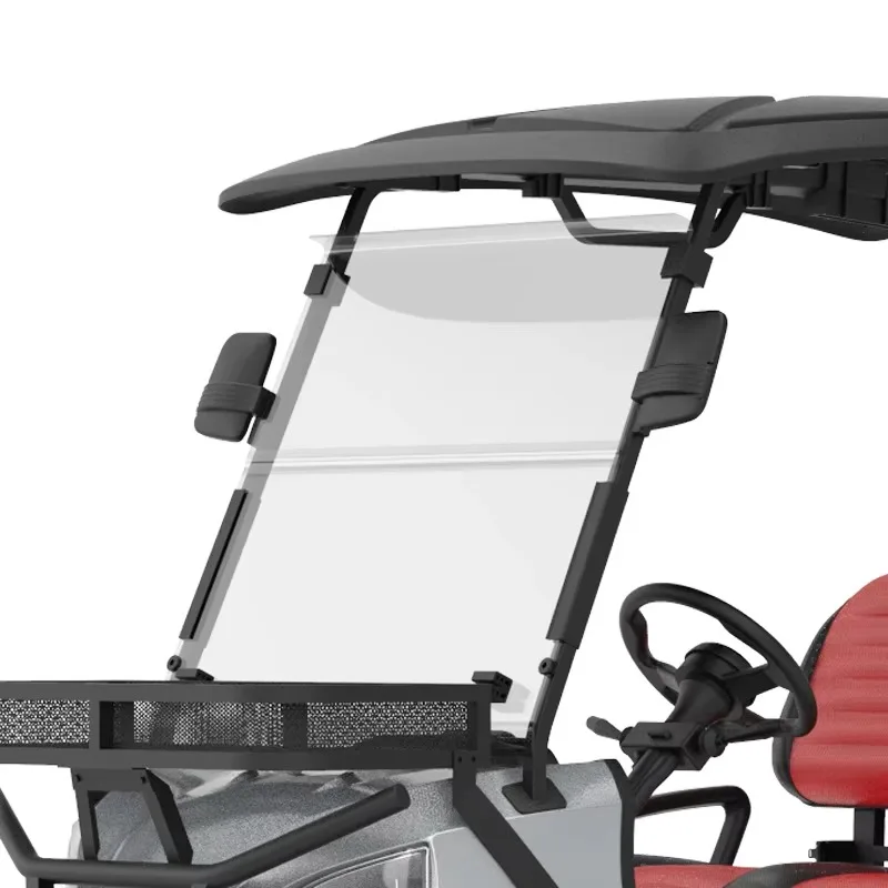Custom Golf Cart Waterproof Acrylic Windshield Ezgo Rxv #102525101 & 105248701 RZR 900 S Motorcycle Cover Windshield