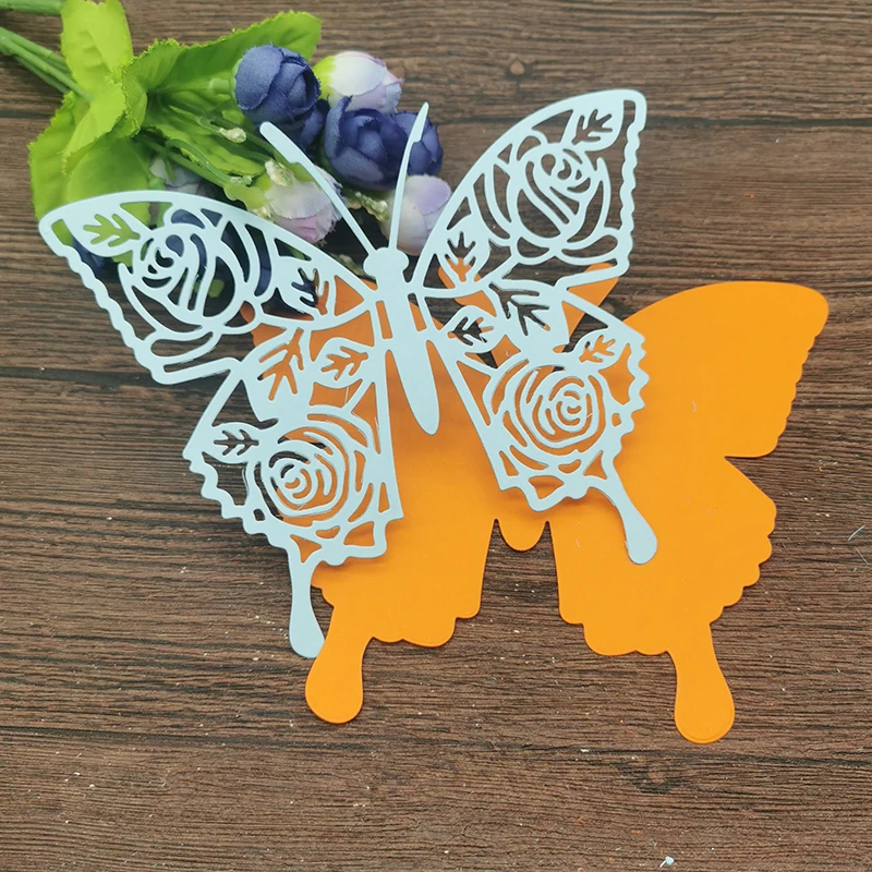 AOKEDIY Big Butterfly Metal Cutting Dies Stencils For DIY Scrapbooking Decorative Embossing Handcraft Template