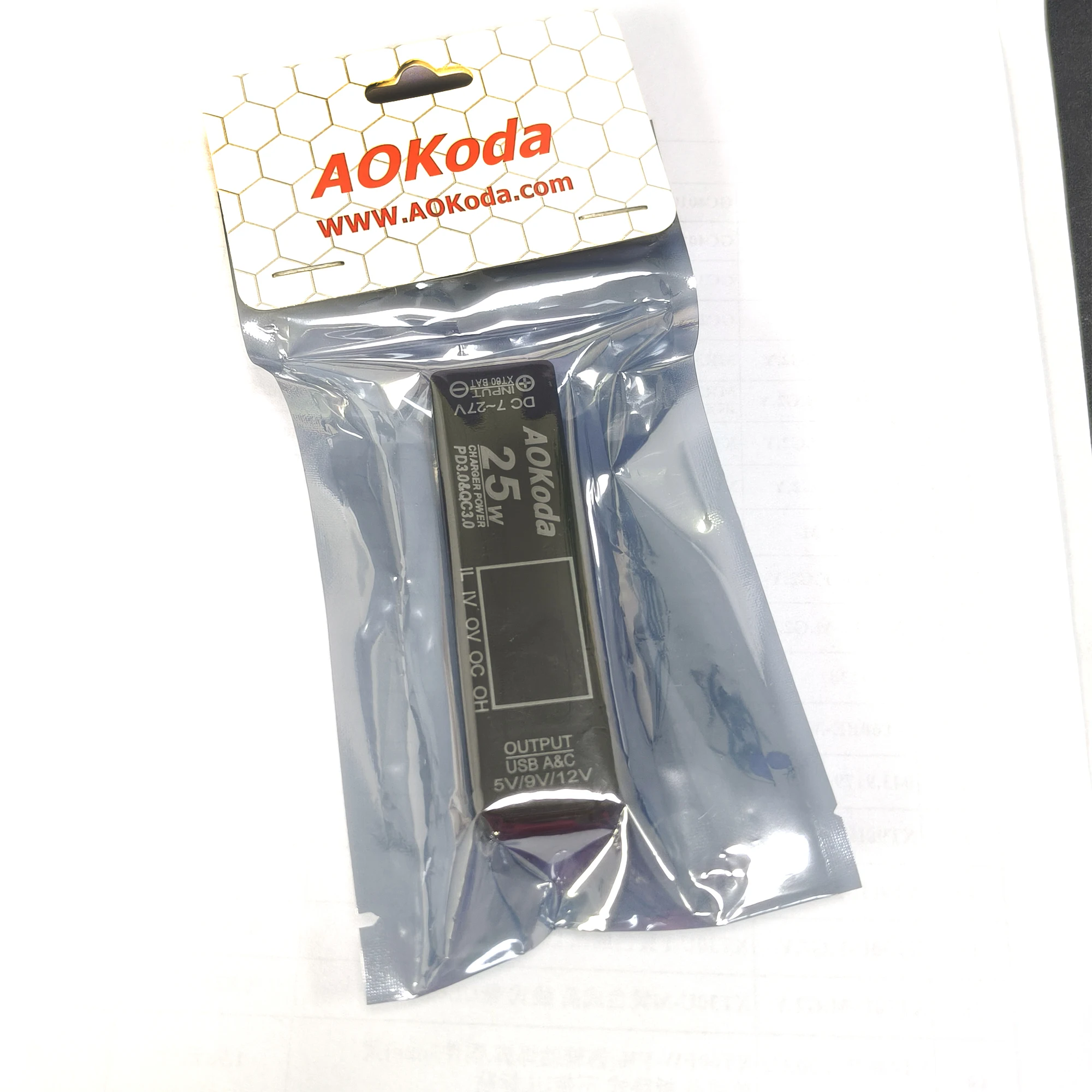 

Конвертер для быстрой зарядки AOKoda 25W