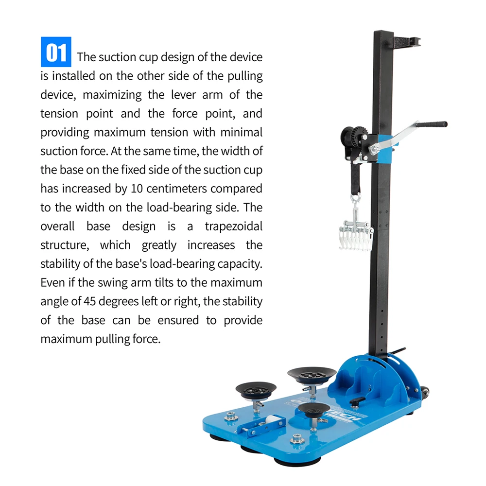 2026 Patented Design Pneumatic Dent Puller System Pulling Tower Frame Machine Car Body Repair Equipment with PDR Removal Tools