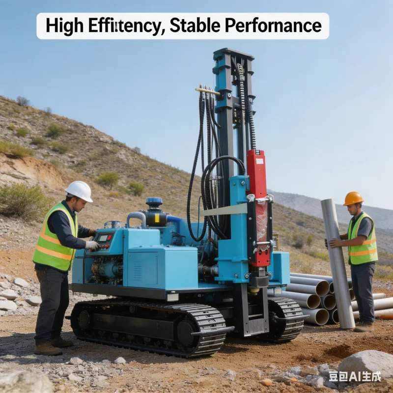 Hydraulic Crawler Solar Piling Machine For Photovoltaic Farm Construction Ground Screw Drilling Ramming Driver Equipment