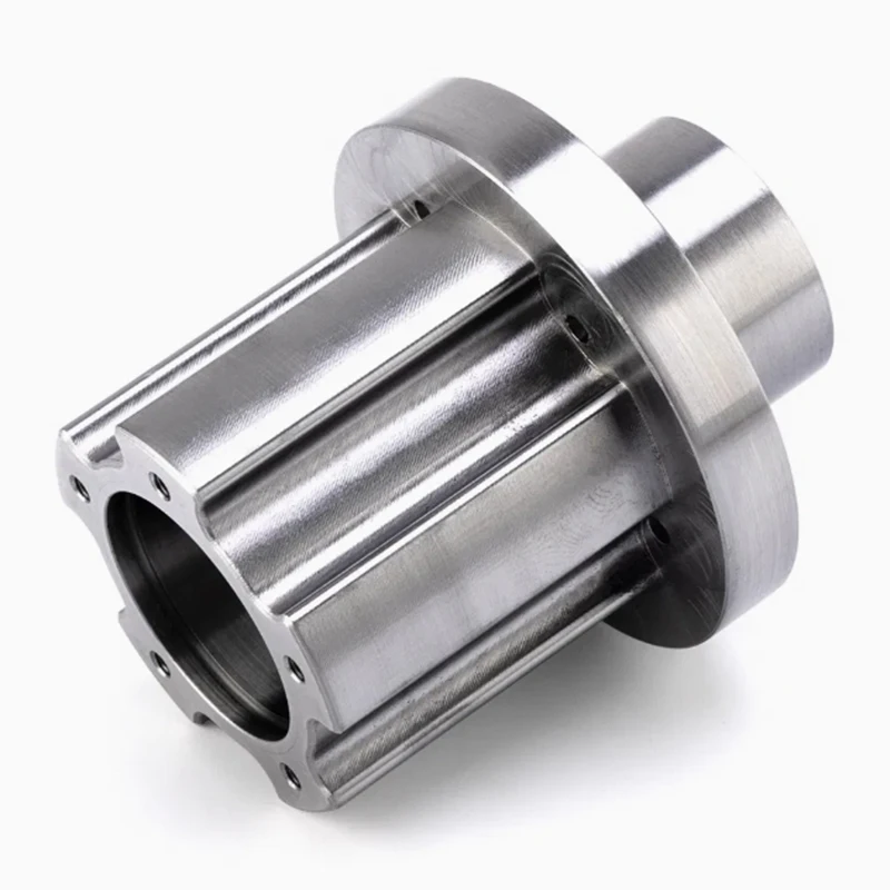 Custom CNC Machined Stainless Steel Hub Connecting Discs Precision Milling Wheel Adapter Flanges