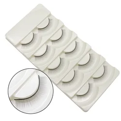5 pairs/box Individual Eyelashes Training Lashes for Eyelash Extension Practicing Teaching False Eyelashes