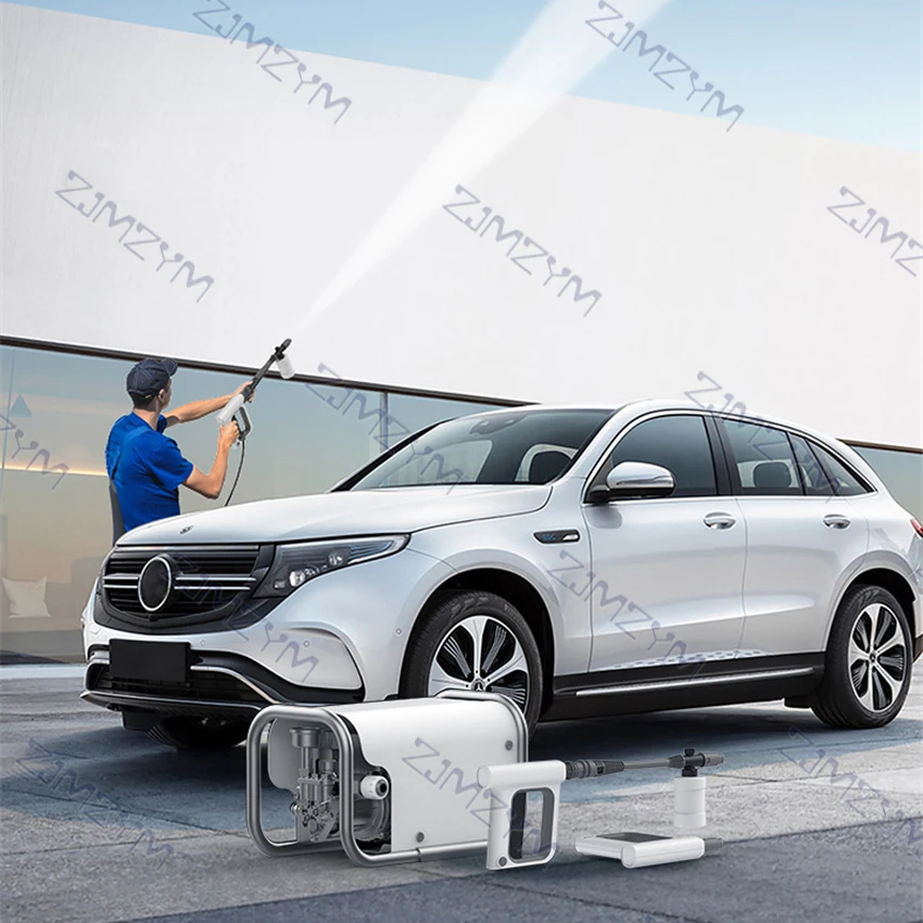 L4-C Huishoudelijke Auto Wasmachine Draagbare Hoge Druk Waterpomp Auto Wasmachine Thuis Schoonmaken Tool 220V 2000W 70bar 5.5L/Min