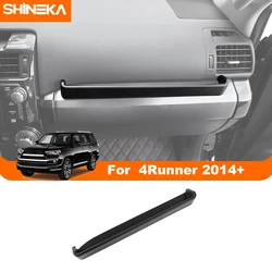 SHINEKA Car Co-Pilot Armrest Grab Handle Storage Box Passenger Organizers For 4Runner 2014 Up Interior Accessories ABS Black