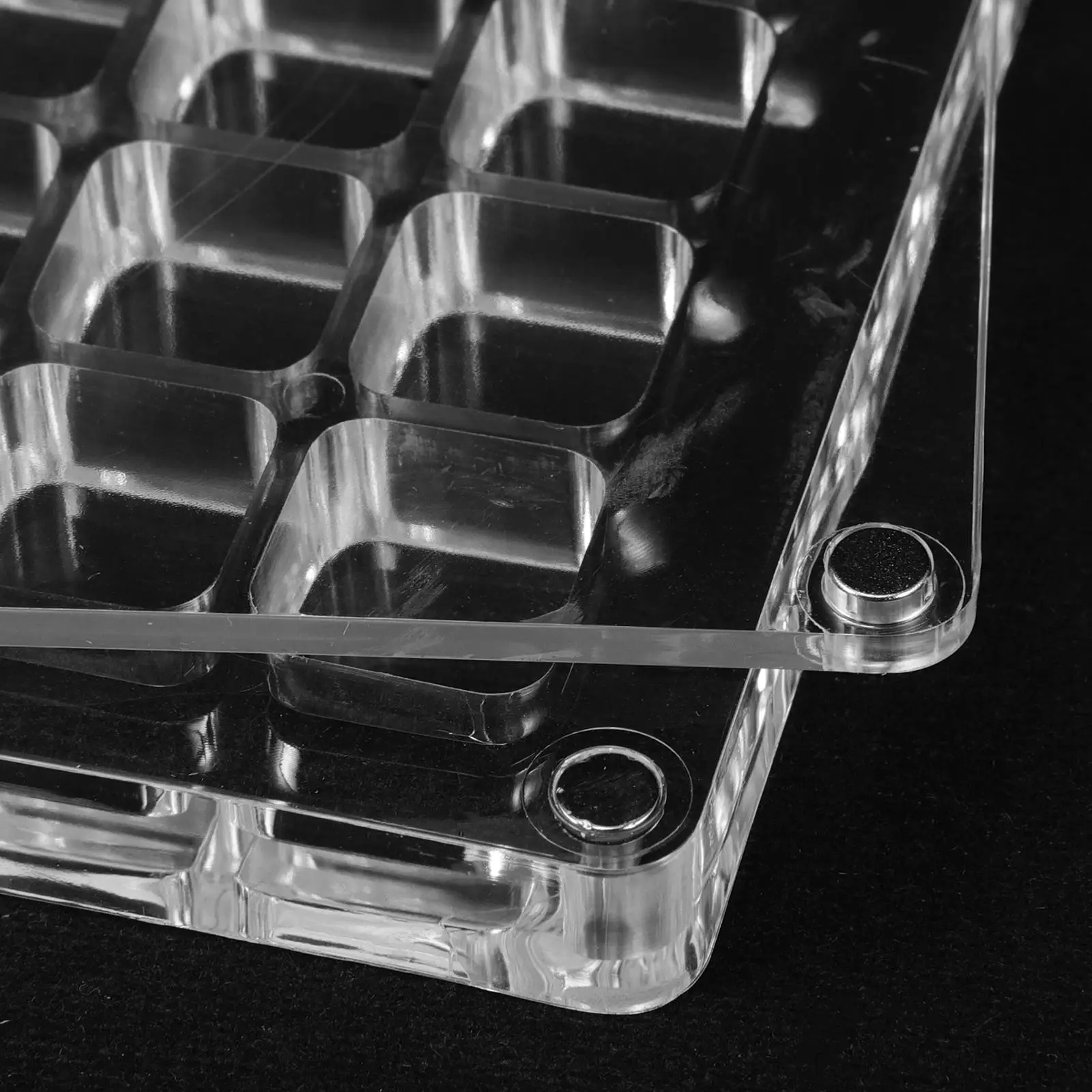 Acrylic Drill Box Rhinestone Storage Craft Organizers Jewelry Display Case Beads Storage Box Seashell Display Case Acrylic Boxes