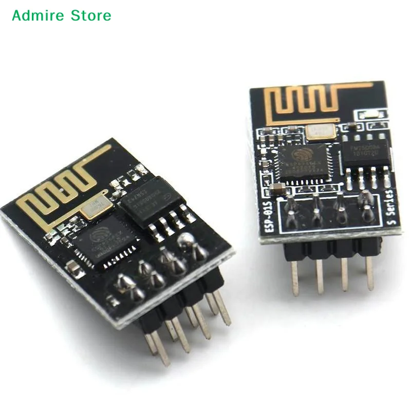 [G]ESP-01S WiFi Transceiver Module Wide Compatibility Low-Power Stable Serial for DIY IoT Indoor Air Quality Monitors