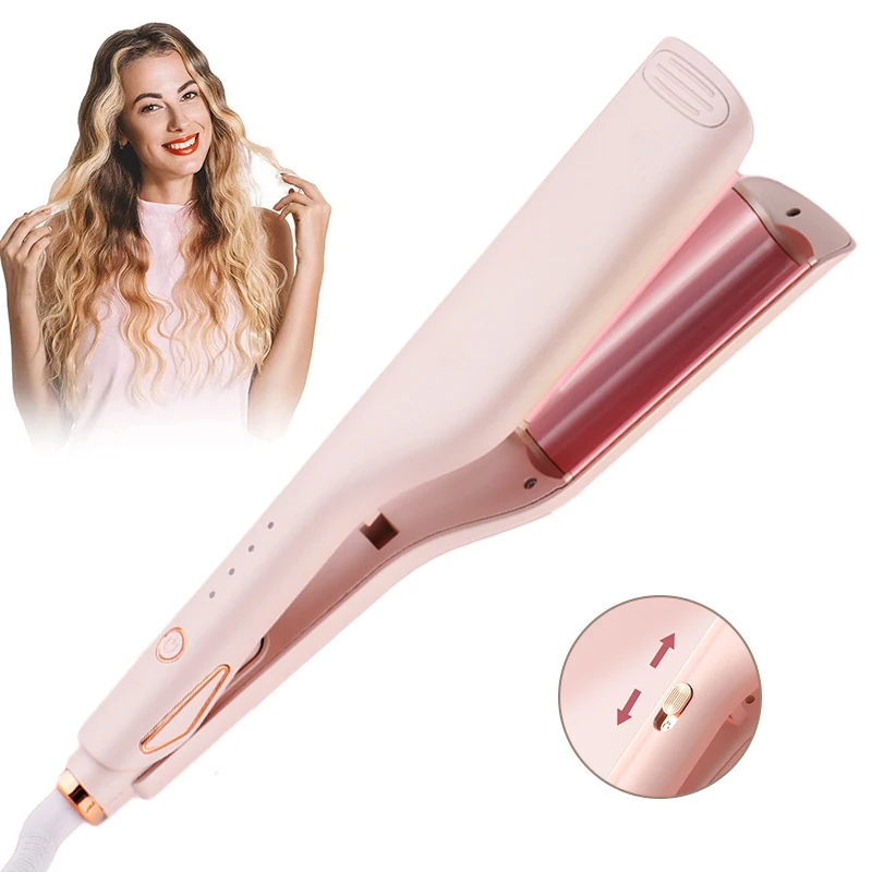 

Professional Ceramic Egg-Roll Curling Iron Waved Shape Hair Iron Hair DIY Wand Curler Irons 25mm Curling Waving Styling Tools