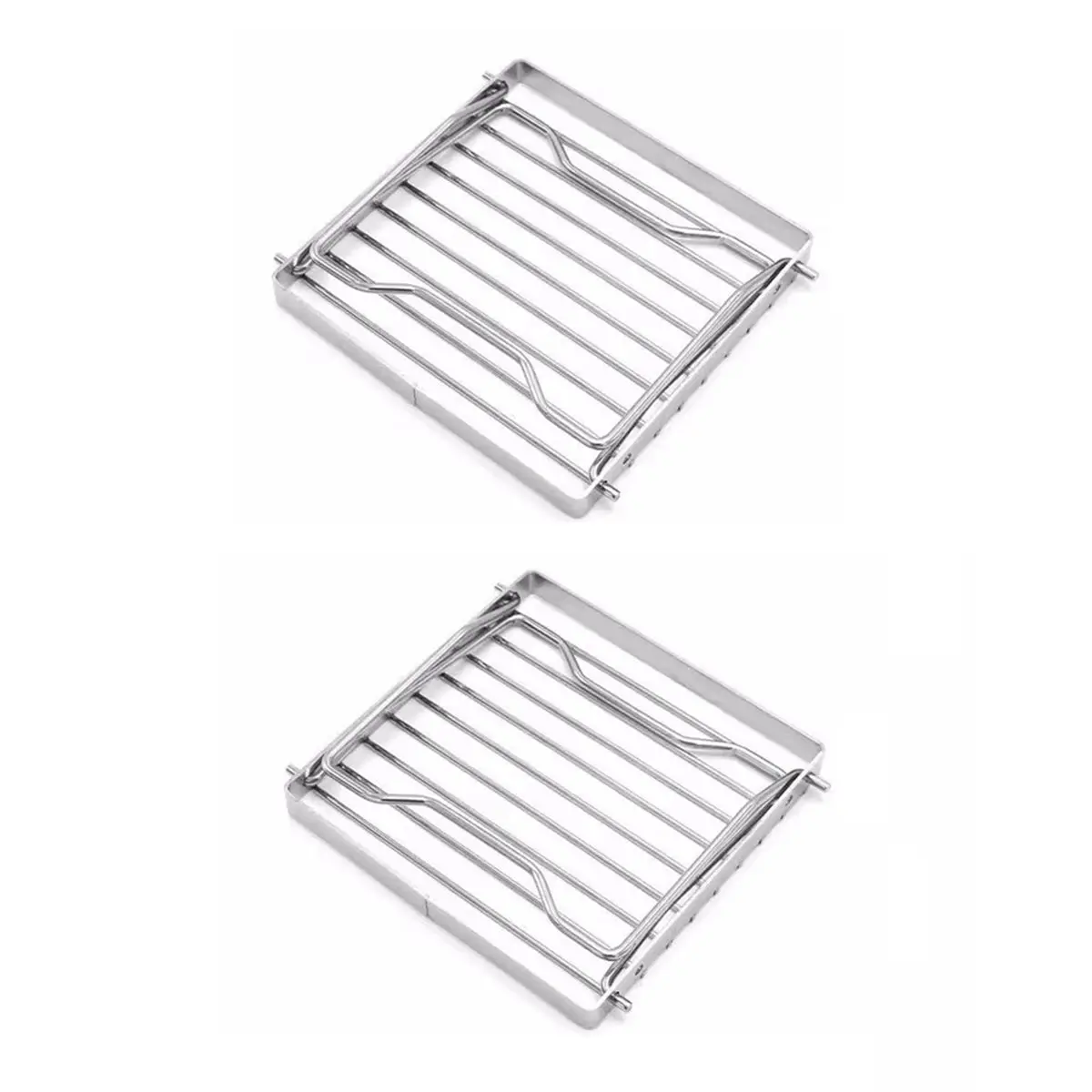 Propane Camping Stove - Portable Outdoor Grill Stand with Foldable Shelf