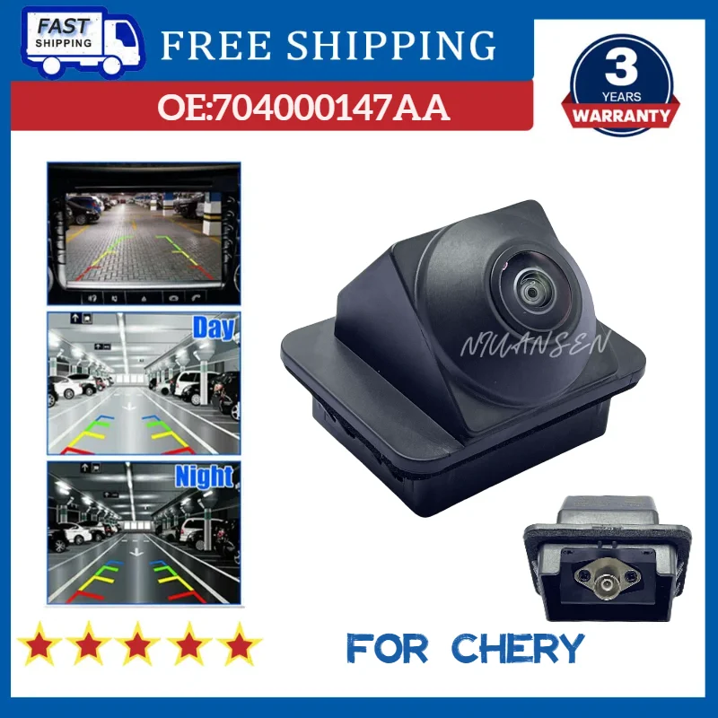 704000147AA For Chery Tiggo 8 Rear Camera Reversing Backup Camera Black Car Front Rear View Camera for Chery Tiggo