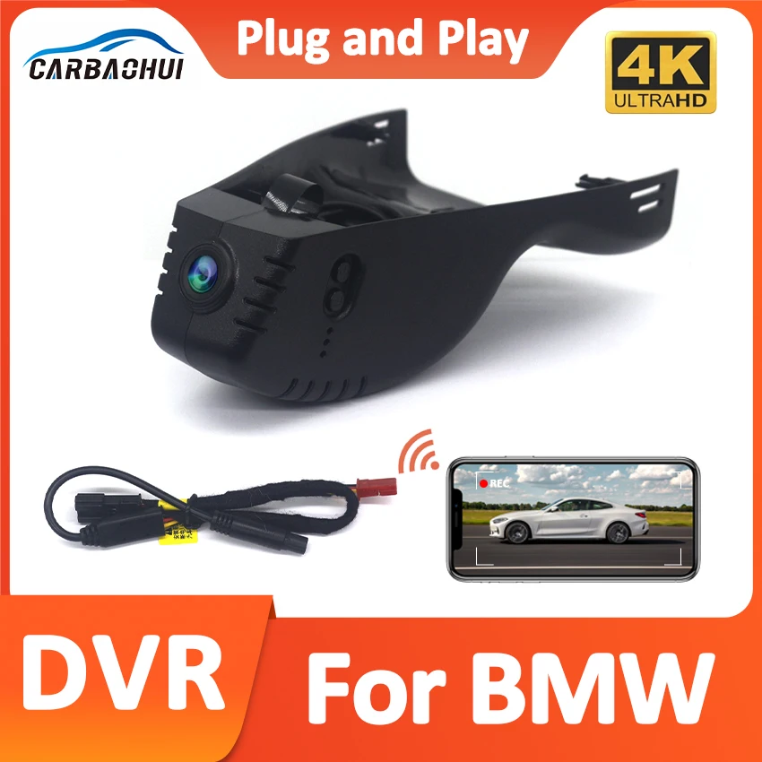 

4K HD 2160P Plug and play WIFI Car DVR Video Recorder Dash Cam For BMW 330i 320d 330d G20 G21 X5 i4 40i 30d 40d G05 X7 G07 840i