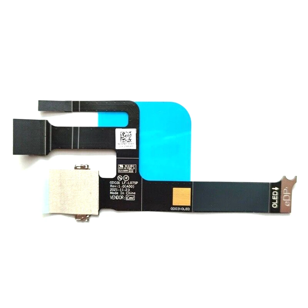 كمبيوتر محمول LCD LVDS كابل لديل ل XPS 13 9320 GDO31 09YX7T 9YX7T DA30001NG10 LF-L075P