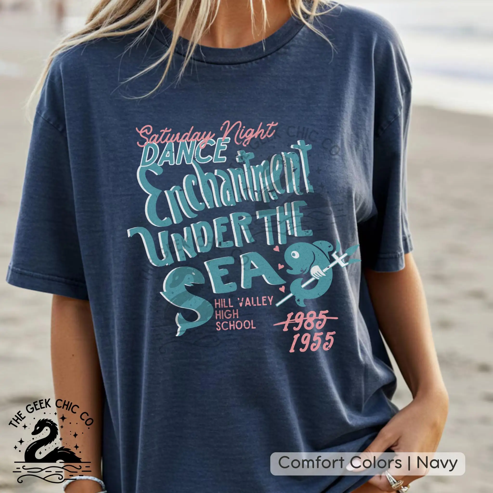 Camiseta Enchantment Under The Sea School Dance: Camiseta de la película Regreso al futuro de los años 80