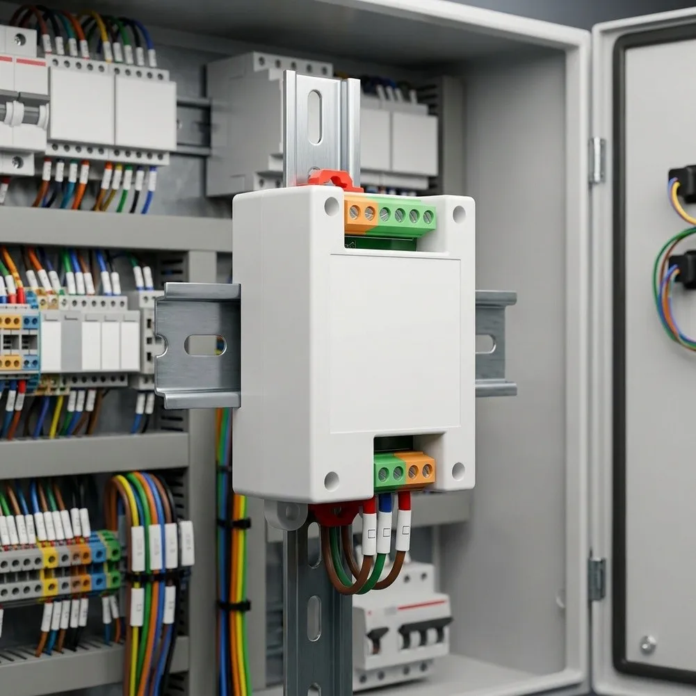 1 Channel Isolated RS485 Relay Module with 10A Rating and Compatibility with PLCs Sensors and Industrial Controllers