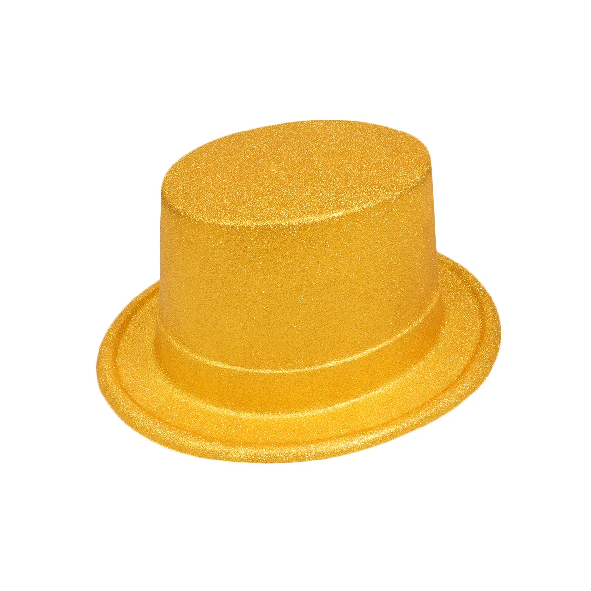 2 قطعة قبعة لامعة لينة لامعة حفلة تأثيري قبعة الساحر أداء الرقص ملحق عيد ميلاد فستان متابعة قبعة