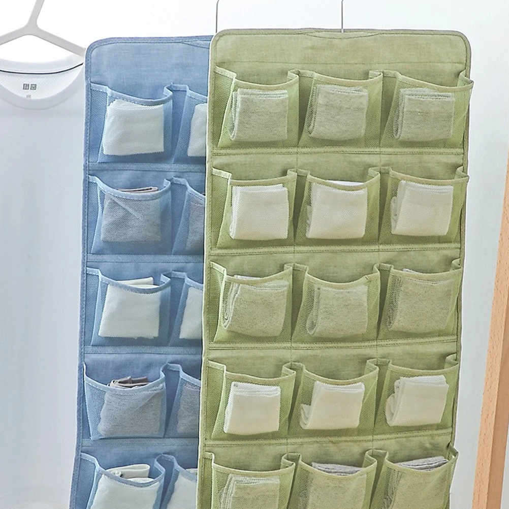 

Underwear Storage Bag Hanging Wardrobe Closet Organizer Pouch Home Dormitory Lingerie Bag Durability Oxford Cloth