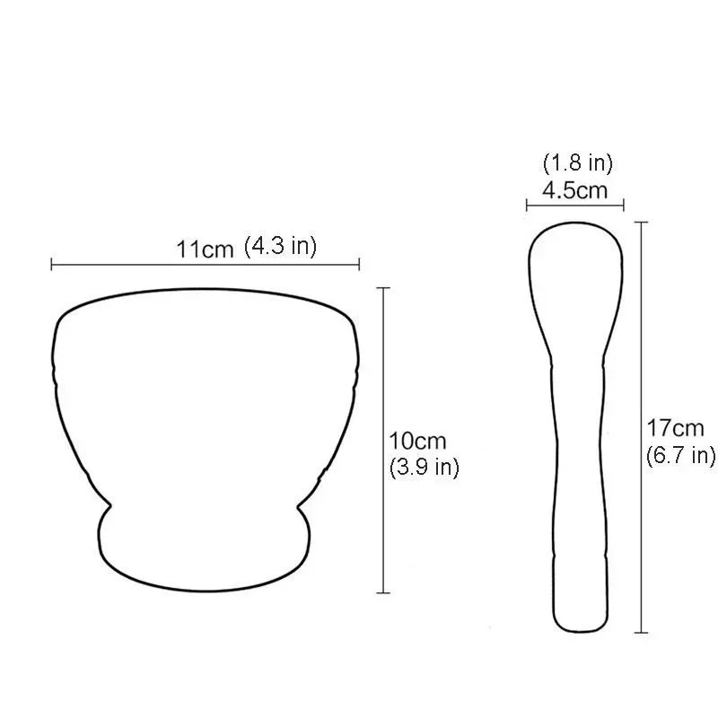 1 قطعة مجموعة الراتنج ومدقة الثوم عشب التوابل خلط طحن كسارة السلطانية أدوات المطبخ مطعم #6