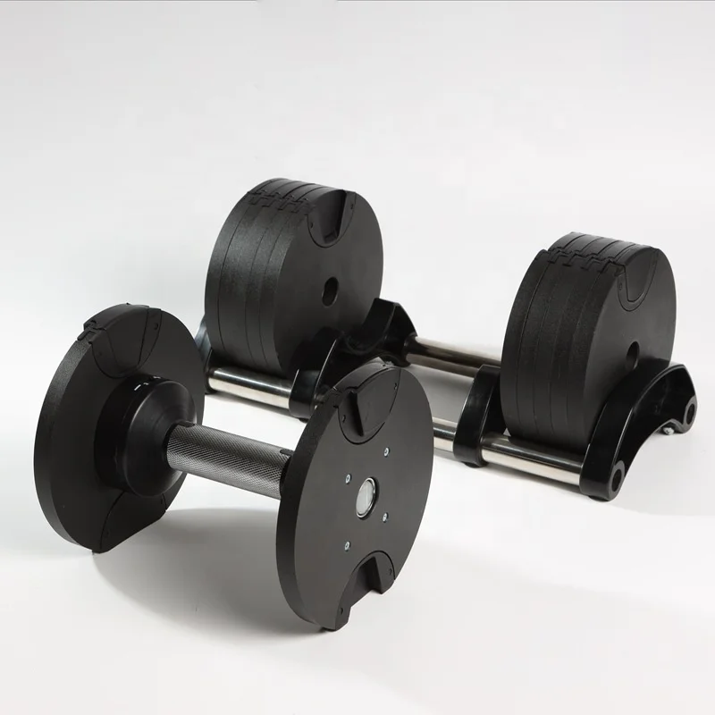 Cast Iron Adjustable Dumbbells, Gym Free Weights, Weight Lifting, 80lbs, 36kg, Hot Sale