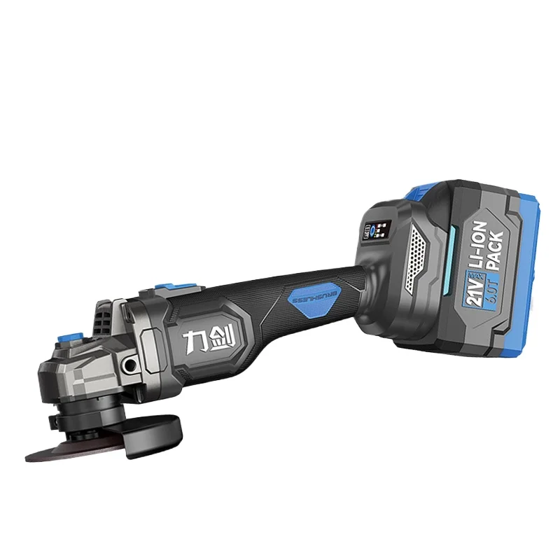 

Brushless lithium battery angle grinder high power charging household multi-function handheld grinder polishing machine