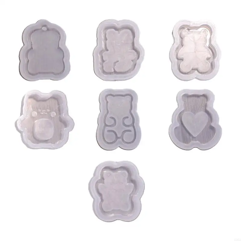 

400A DIY Crafts Bracelet Handicrafts Mould DIY Pendant Silicone Mould Handmade Shaker for Key Chain Resin Casting M