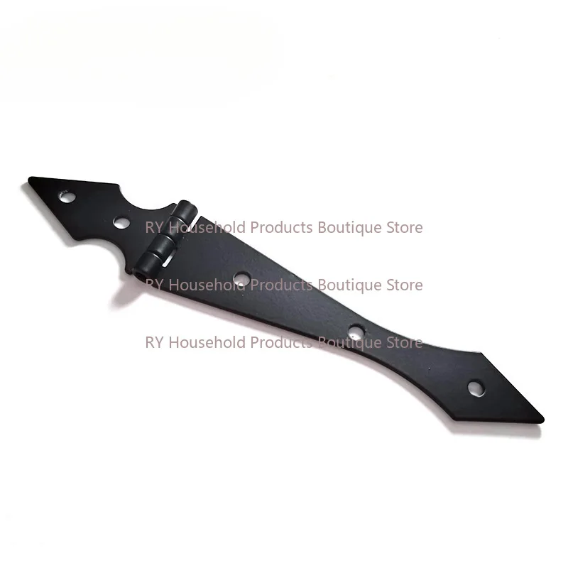 Arrow hinge electrophoresis black unequal edge hinge hardware accessories