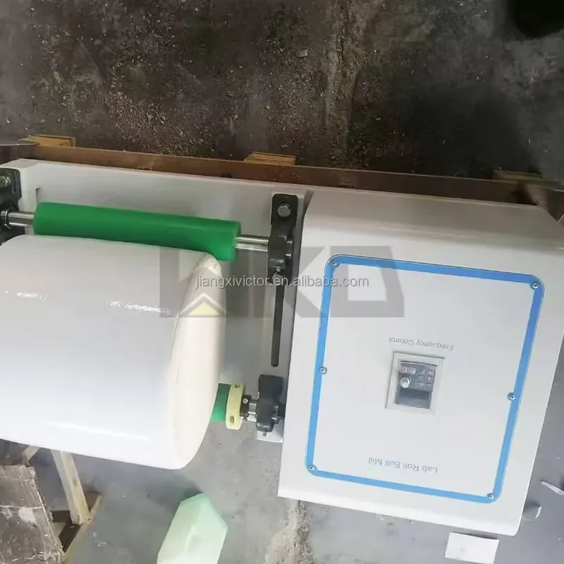 i Laboratory Rock Grinder Micron Powder Grinding Roll QM 220V/110V 1*5L Alumina Ceramic Jar Lab Roller Ball Mill Price