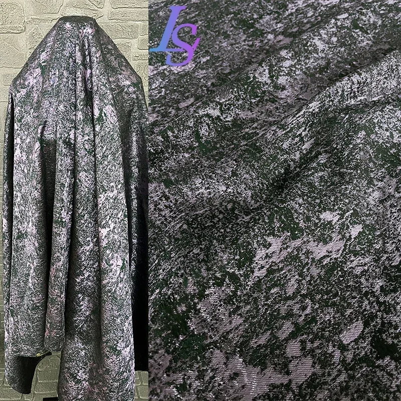 

Jacquard Fabric Cloth Meters Diy Material Creative Retro Suit Jacket Fashion Clothing Designer Apparel Sewing Fabric