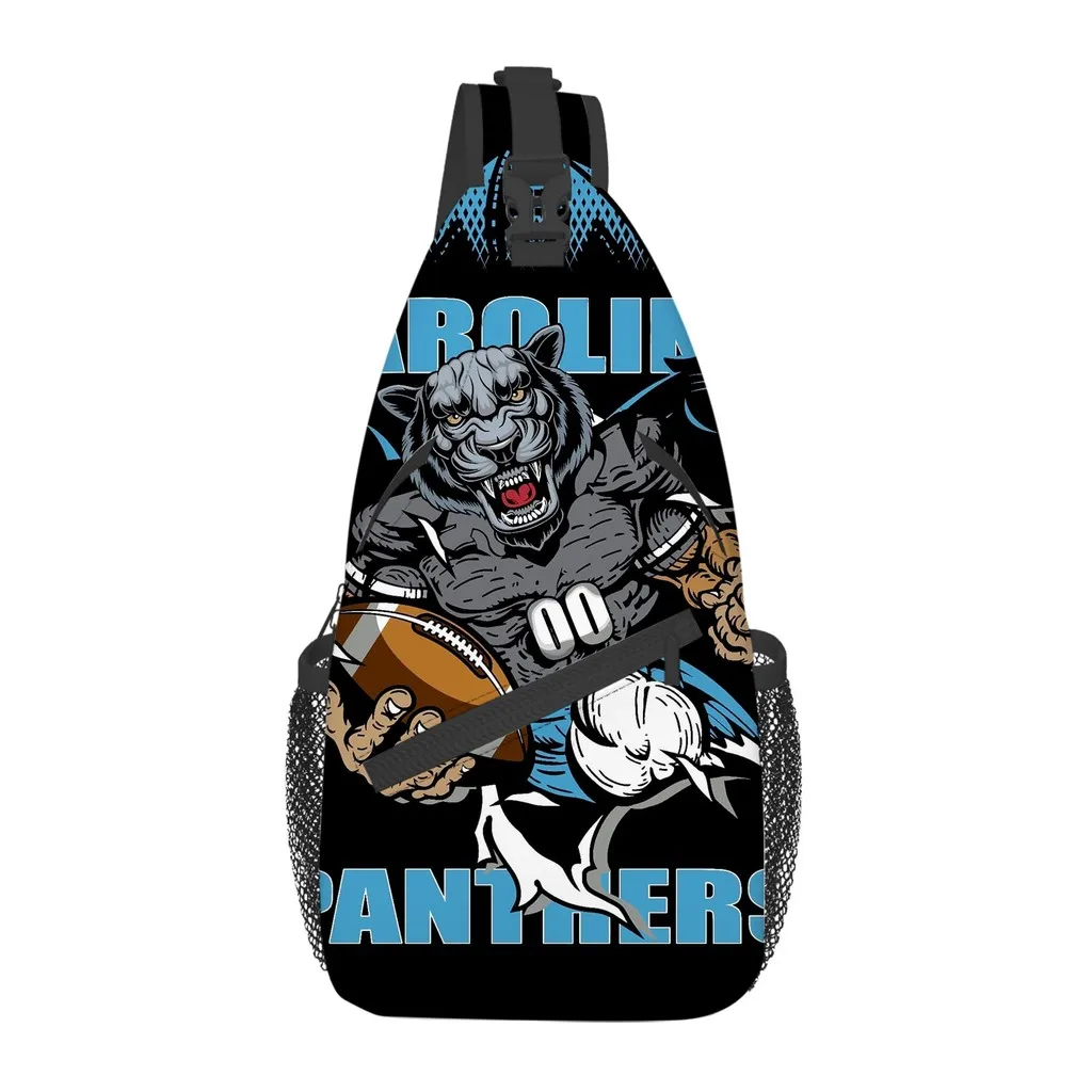 

Comic Character Rugby Chest Bag Boy/Girls Best Gift 3D Cartoon Large Capacity Outdoor Sports Leisure Fashion Messenger Bag