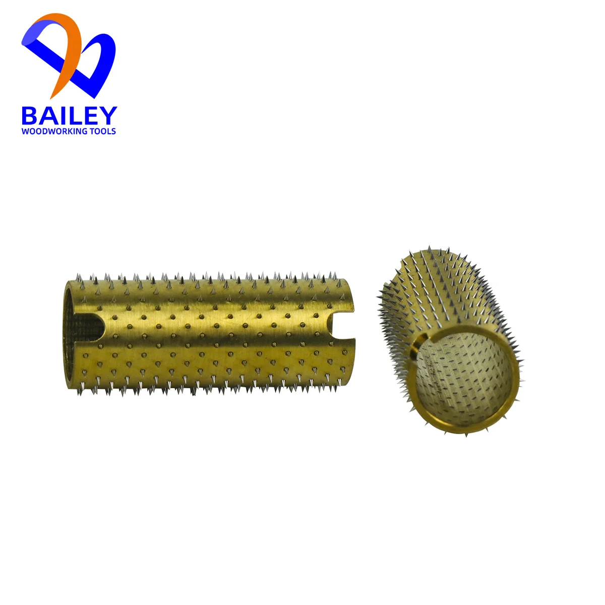 BAILEY 1 pasang rol makan tepi kompatibel 23.6x17x52mm dengan paku untuk Homag Brandt Edge mesin pengikat 3-607-18-0100