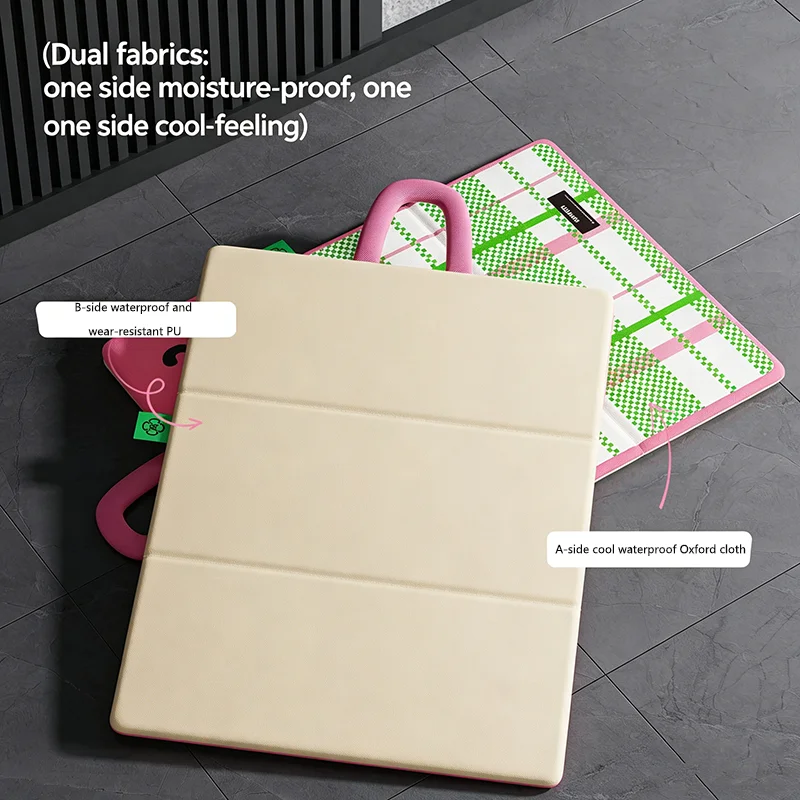 Colchoneta plegable doble cara impermeable fresca para perros y gatos