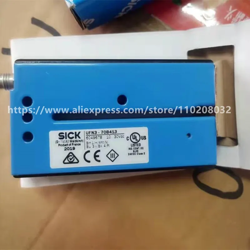 New Original Ultrasonic Label Sensor UFN3-70B413 No. 6049678