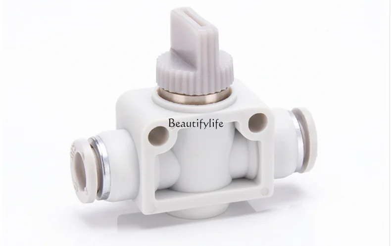 Quick Connector Air Pipe Quick Plug Plastic Hand Valve Switch Valve AHVFF-4/6/8/10/12