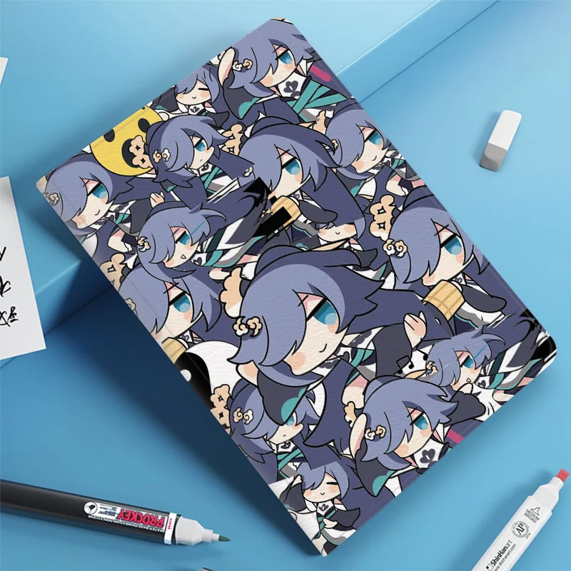 Coque en silicone de luxe pour iPad, Fu Hua Anime, Honkai Impact 3, iPad 10.2, 9e, 10e, Air 6, 5, Mini 4, 5 Pro 12.9, 11, 13, iPad Air 2, 3, 4