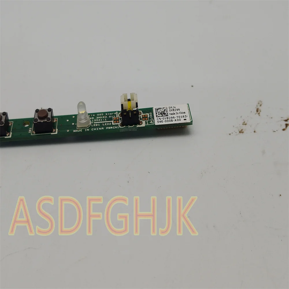 Per DELL AIO Inspiron 20 3048 Serie Media Pulsanti di Alimentazione Scheda V8296 0V8296 CN-0V8296 Testato Spedizione Veloce