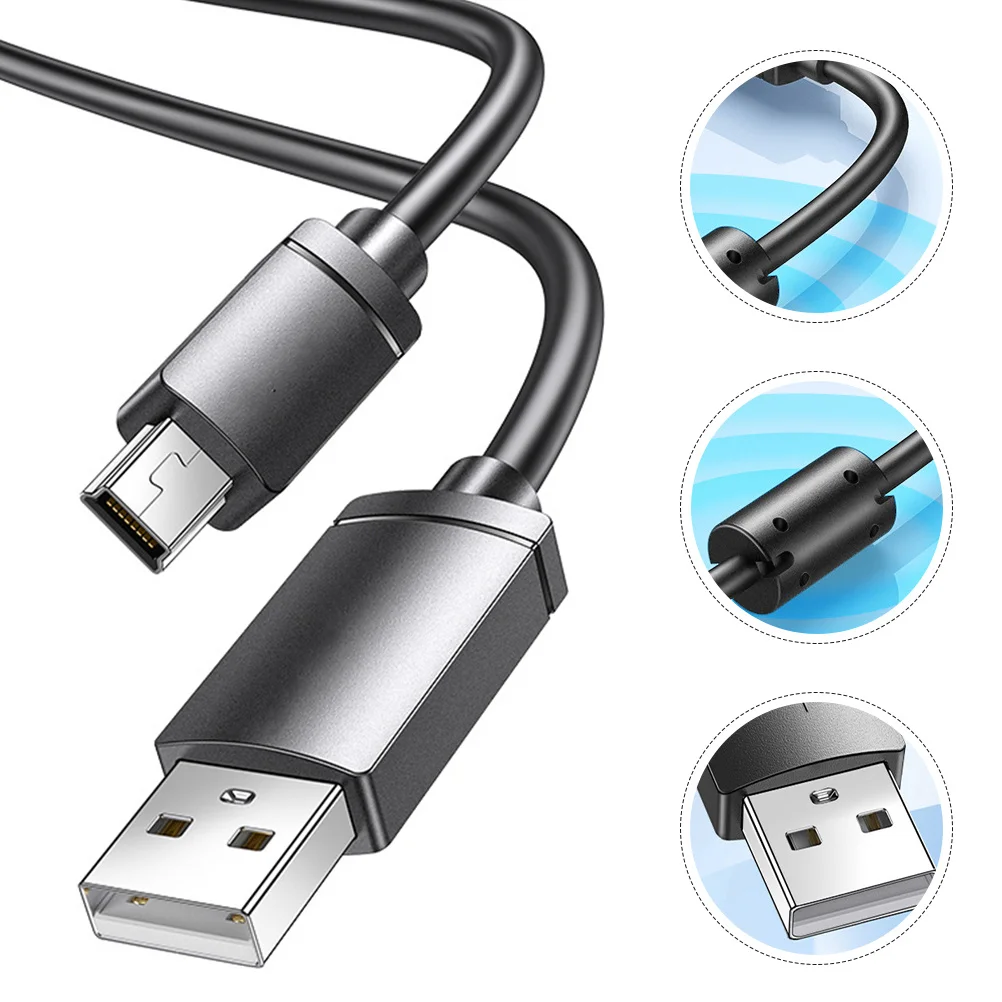 

Mini USB Cable Anti- Stable Transfer Flexible Length Suitable for Navigation System Charging Data Sync Cable