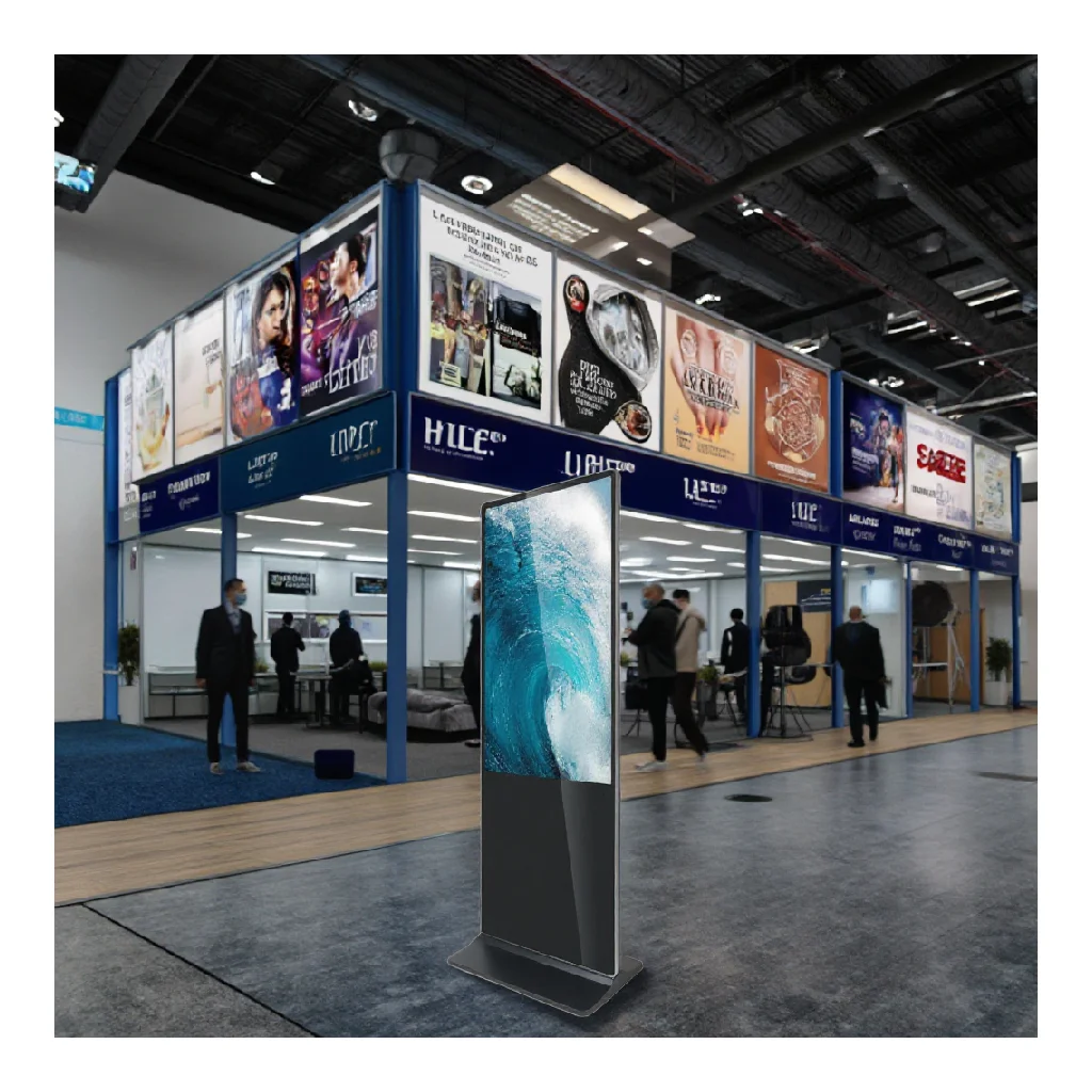 Digital Poster LCD 32/43/50/55/65/75/85/86/98 Advertising Display Touch Screen Indoor Retail Store Shopping Mall Airport Hotel