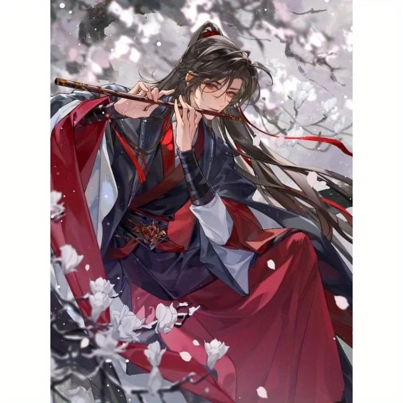 Diamond Painting Ink Dao Ancestor "Anime-Charakter Mosaik Handgefertigtes Kunstwerk Vollrunde/Quadratische Diamanten Geschenk Heimdekoration