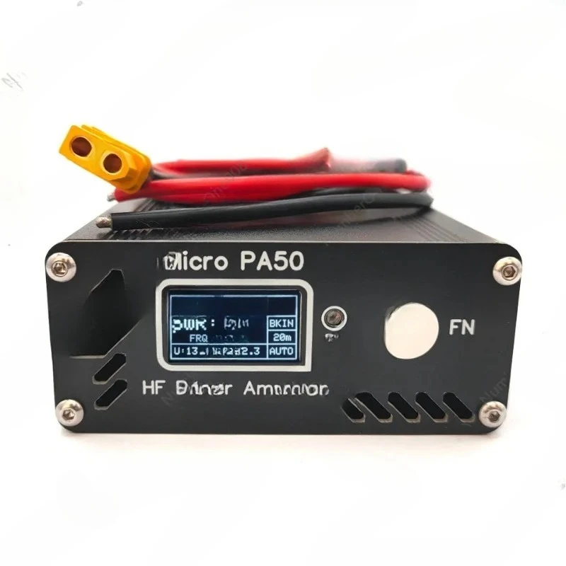 for Micro PA50 50W 3.5MHz-28.5MHz Intelligent Short Wave High Frequency Power Amplifier
