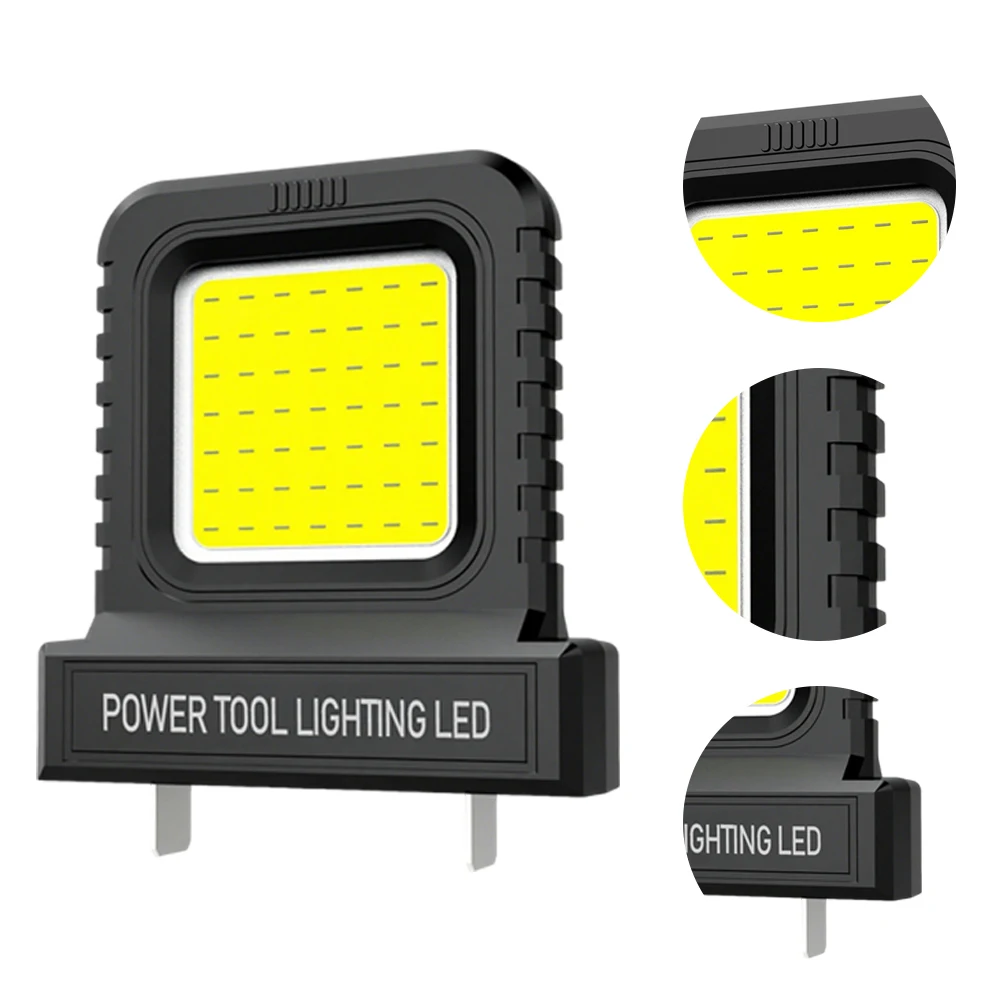 14W Mini Pocket Work Light with 2 Modes Lighting Long-Lasting Strong Light for Garage Car Repair Camping Fishing
