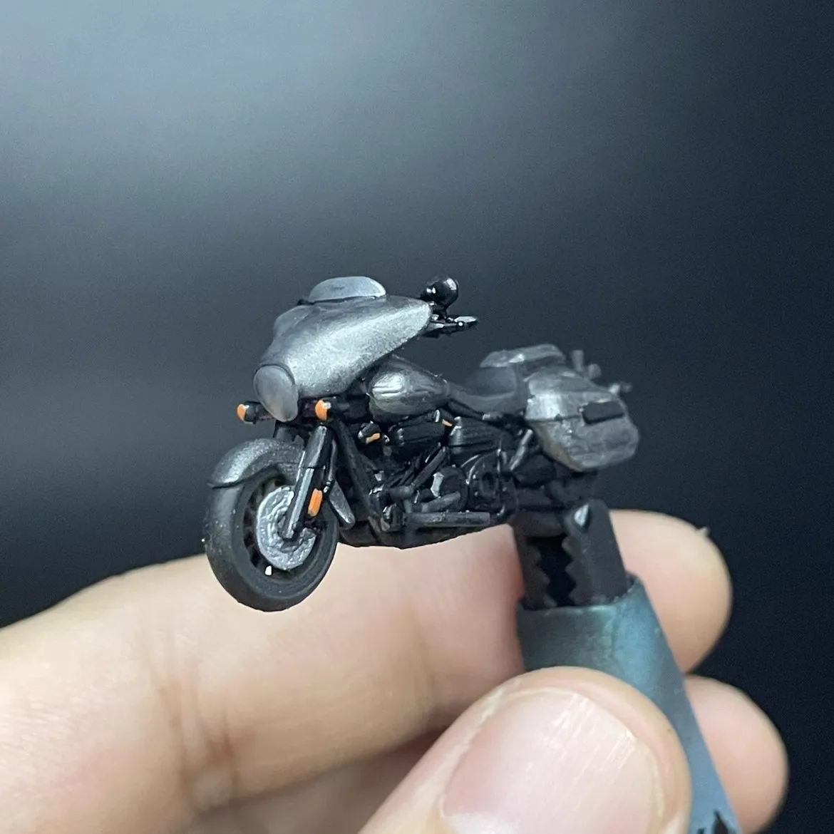 1:64 Japanese Model  KX450 Motorcycle DELUXE 2013 Nine T Garage Scene Decoration